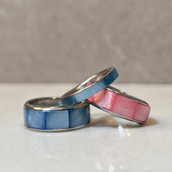 Sundance Jewelry - Silver Stacking Rings - Set of 3 Southwest Handmade Artisan Rings